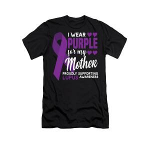 inktastic I Wear Purple for My Granpa Lupus Awareness Baby T-Shirt 